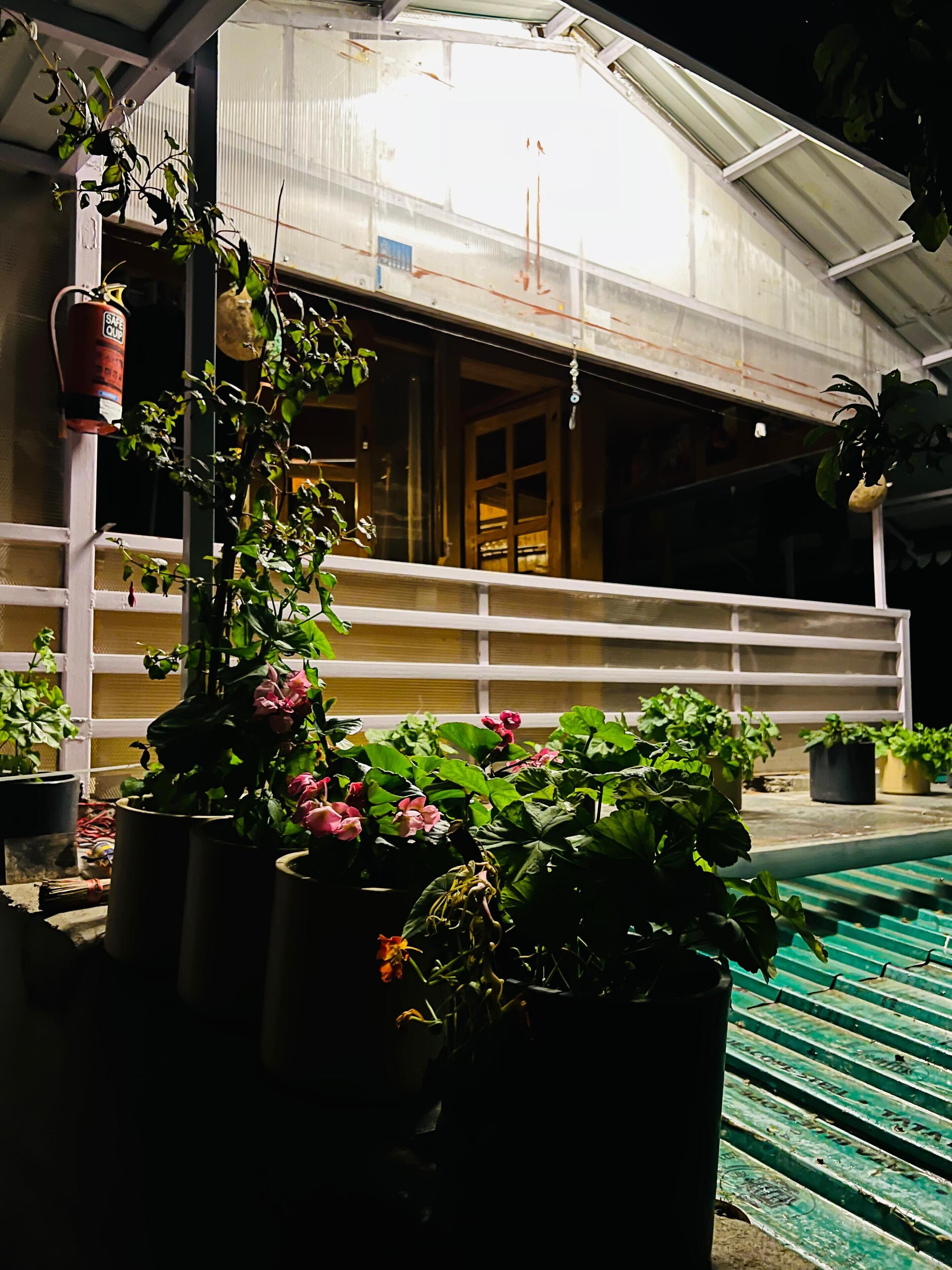 Front of property - evening/night