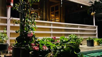 Front of property – evening/night