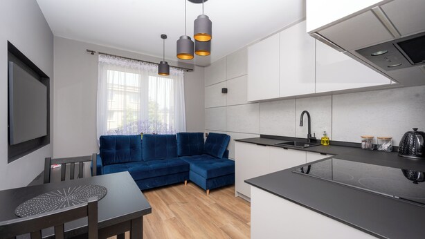 Comfort Apartment | Living room - RentPlanet - Apartament Kasztelańska (Kraków)