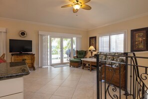 Living area - Large home with a private pool! (Key Colony Beach)