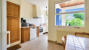 Réfrigérateur, micro-ondes, four, lave-vaisselle