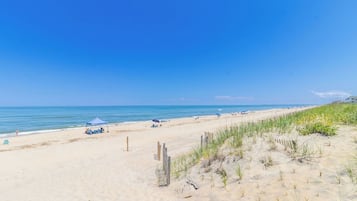 On the beach
