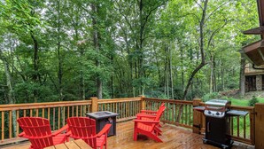 BBQ/picnic Area - Treetops Cabin (Blowing Rock)