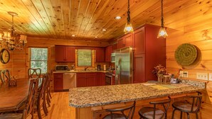 Cabin, Multiple Beds, Hot Tub, Mountain View (A Positive Outlook) | Private kitchen | Coffee/tea maker - A Positive Outlook (Vilas)