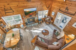 Fireplace - A Mountain Hideaway (Blowing Rock)