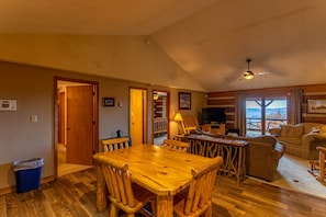 Cabin, Multiple Beds, Hot Tub, Mountain View (Silverleaf) | Living area - Silverleaf (Zionville)