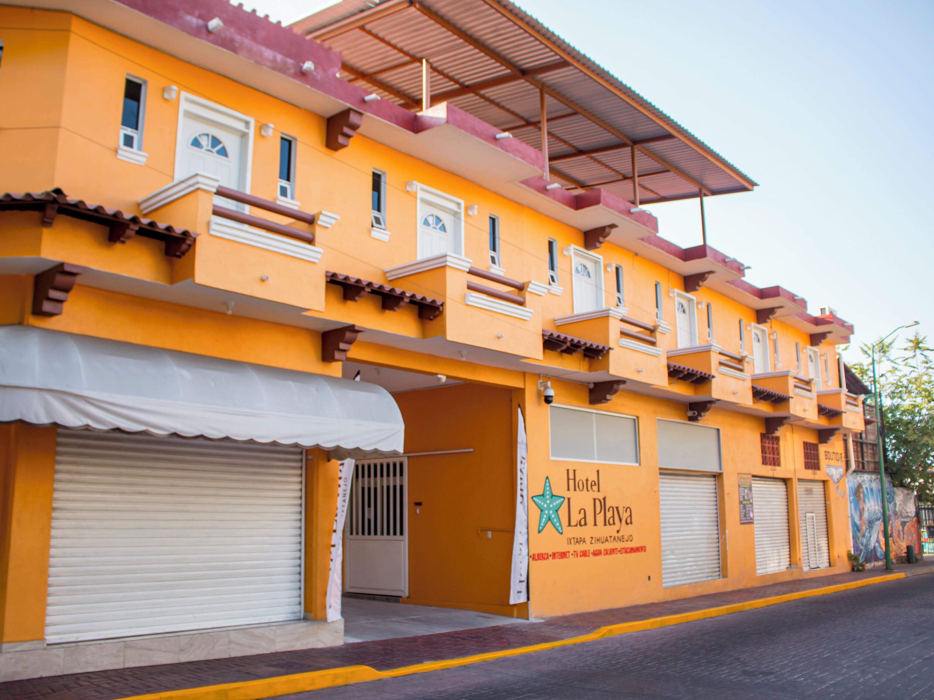 Façade de l’hébergement