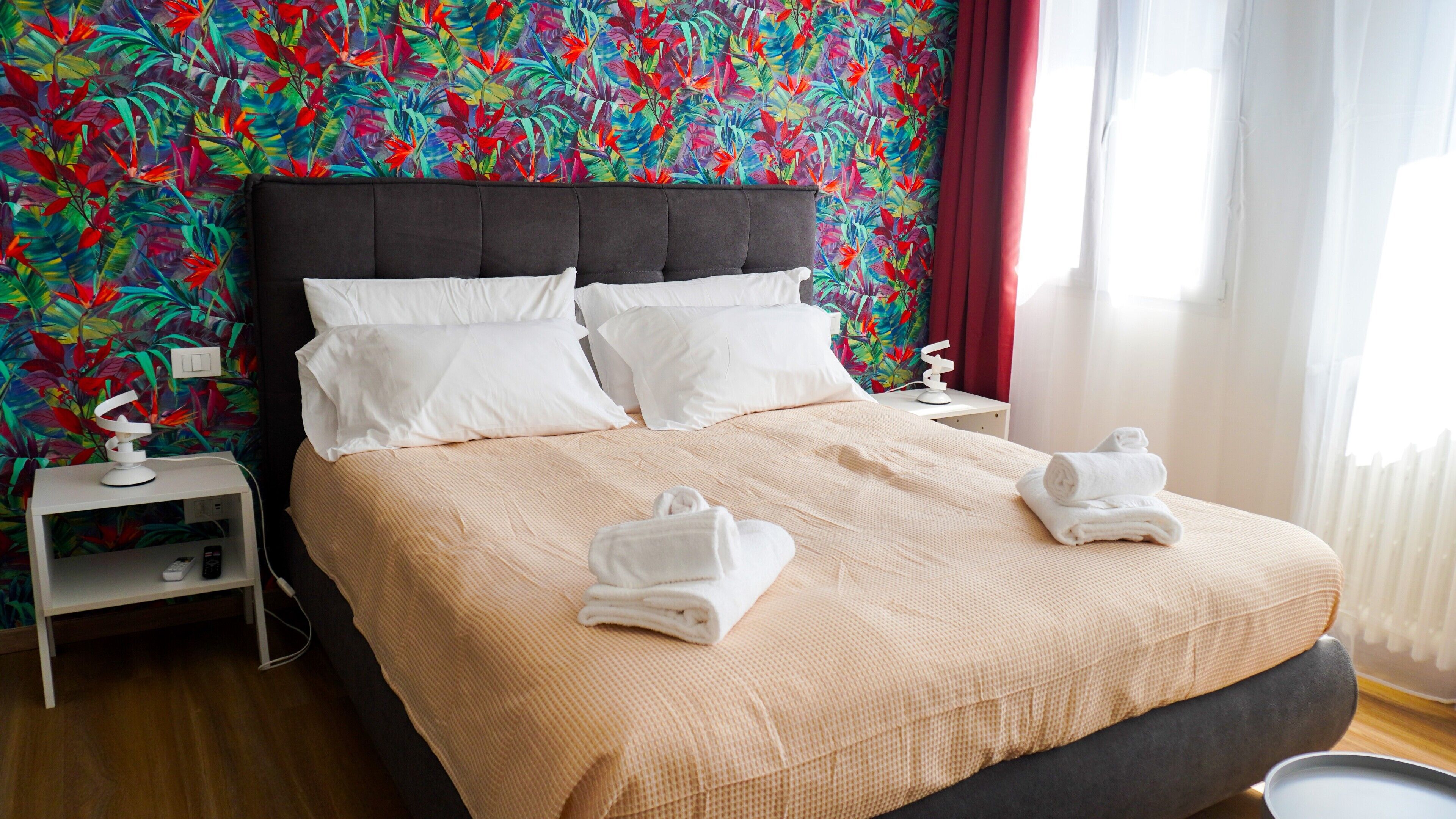 Daunenbettdecken, Pillowtop-Betten, individuell dekoriert