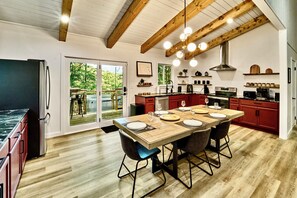 Fridge, microwave, oven, stovetop - Private 7-Acre Escape: Hot Tub & Scenic Views (Sevierville)