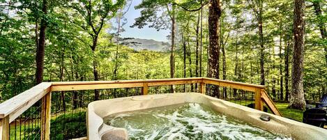 Bain à remous extérieur