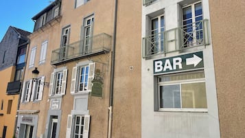 Voorkant van accommodatie