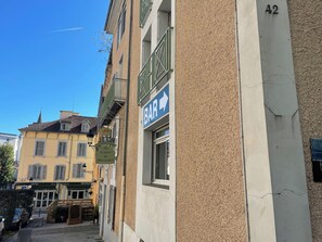 Fassade der Unterkunft