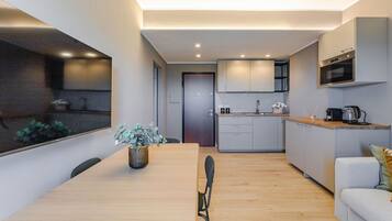 Apartemen, Boleh Merokok | 1 kamar tidur dan tempat tidur bayi gratis