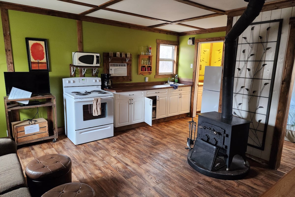 Basic Cabin with Wood Stove | 1 camera, Wi-Fi gratuito