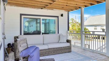 Casa, varias camas (Casa de Playa Blanca) | Terraza o patio