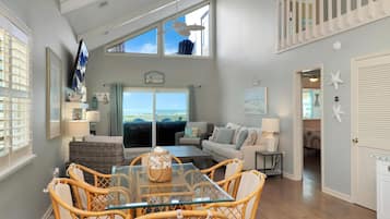 Casa, varias camas (Casa de Playa Blanca) | Área de sala de estar