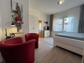 Comfort tweepersoonskamer, niet-roken | Hypoallergeen beddengoed, verduisterende gordijnen, gratis wifi