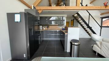 Vila, 2 kamar tidur, patio, pemandangan kebun | Interior