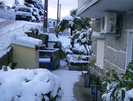 Fachada del alojamiento. Casas do Castelo