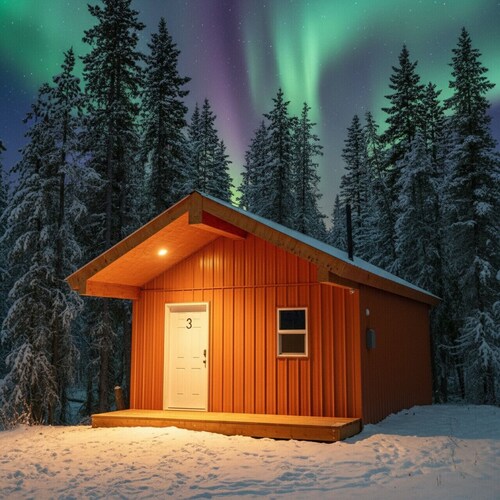 Bear Cabin 3 in Tok Alaska