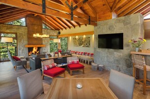 43-inch Smart TV with cable channels