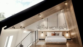 客房 (The Luxeur Loft) | 办公桌、床单