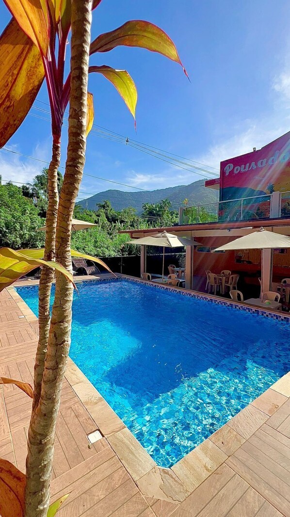 Outdoor pool - POUSADA ECO BEACH UBATUBA (Ubatuba)
