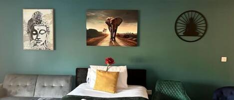 1 soverom, wi-fi og sengetøy