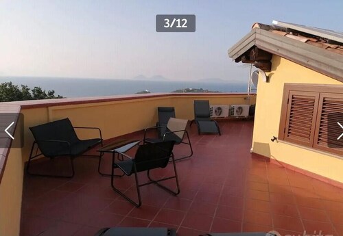 B&B con Vista Isole Eolie a 5 min dal Mare Capo D'orlando - Piscina -bici Elett
