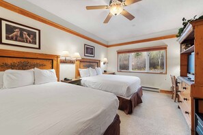 2 bedrooms, iron/ironing board, travel crib, WiFi