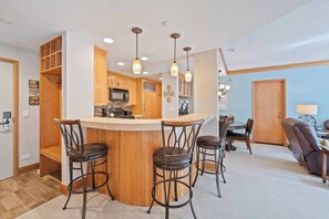 Fridge, microwave, oven, stovetop - The Charter at Beaver Creek D3705 (Beaver Creek)