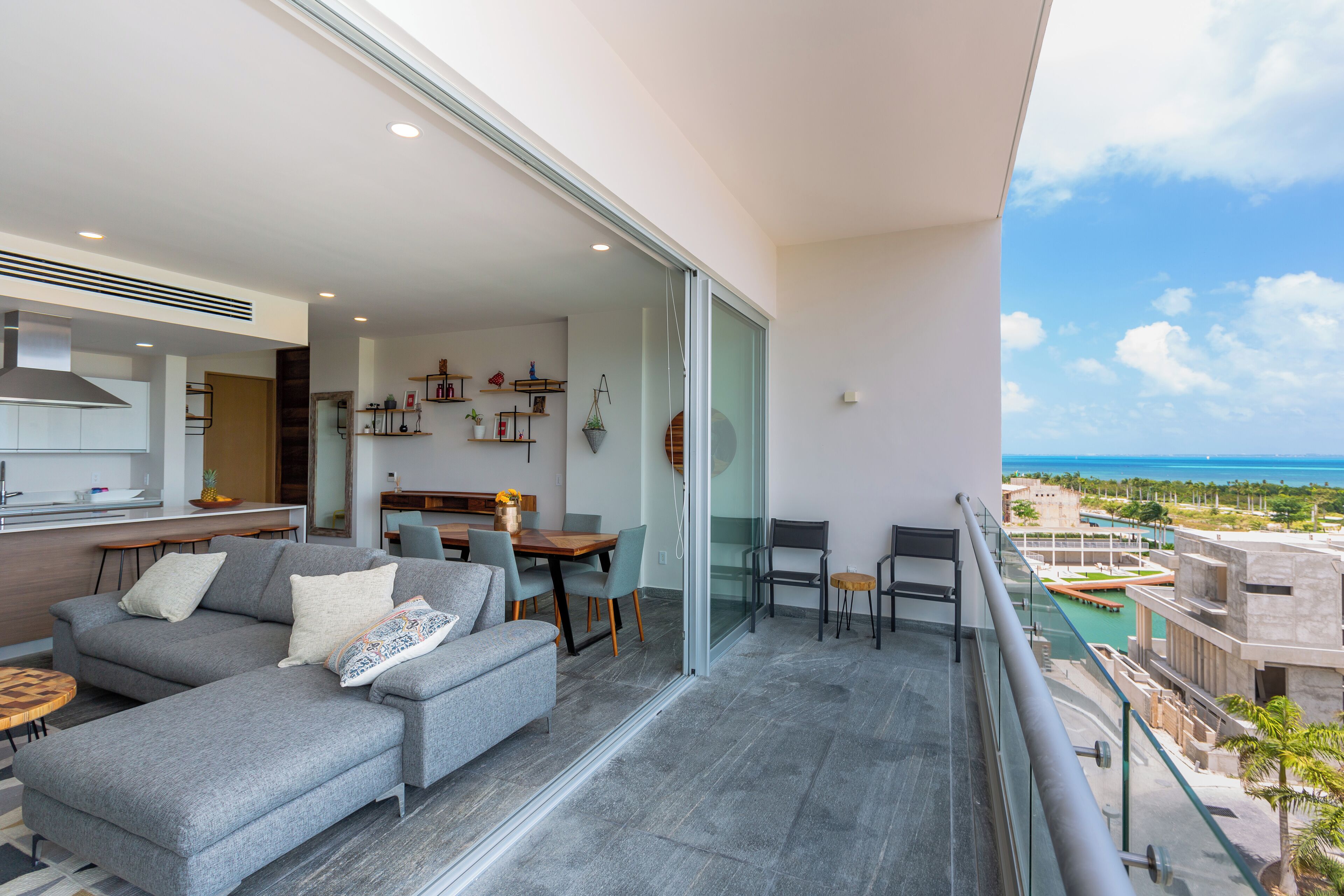 Departamento, balcón, vista al mar | Balcón