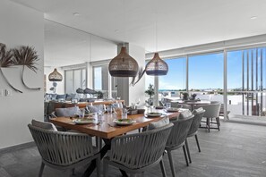 Superior Apartment, 3 Bedrooms | Dining room - Exclusive Apartment with rooftop pool (Cancun)