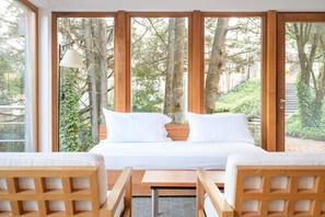 Superior-talo, 2 makuuhuonetta, patio, vuoristonäköala | Näkymä puutarhaan