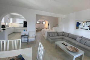 Smart-tv och en stereo