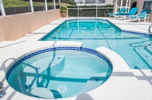A heated pool - Family Villa w/ South-Facing Pool, Game Room, Near Disney & Major Attractions! (Davenport)