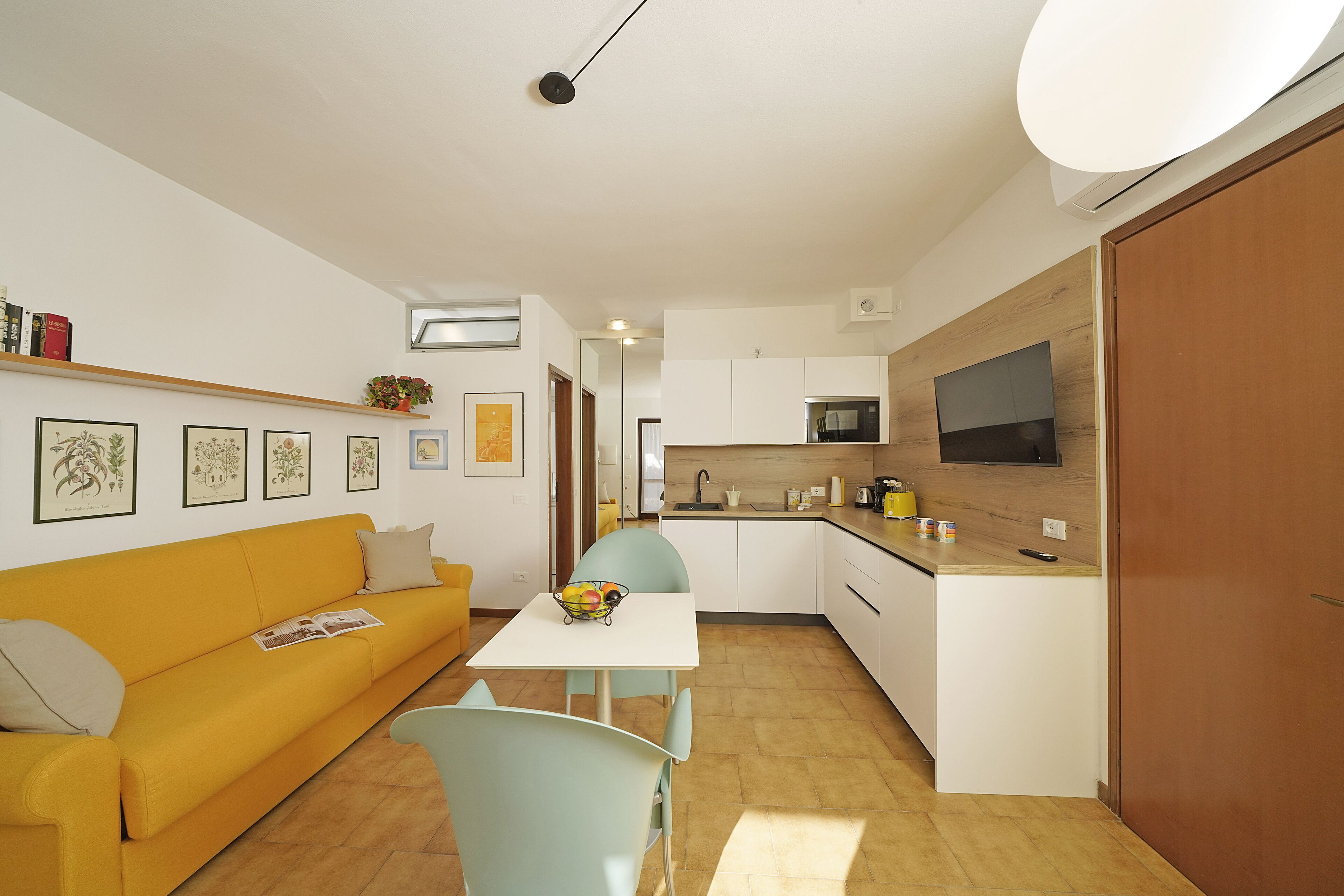 Departamento, vista a la alberca | Cocina privada | Tetera eléctrica y tostadora 