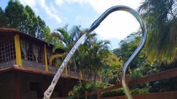 Pool waterfall