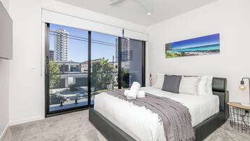 4 多间卧室、办公桌、熨斗/熨衣板、免费 WiFi