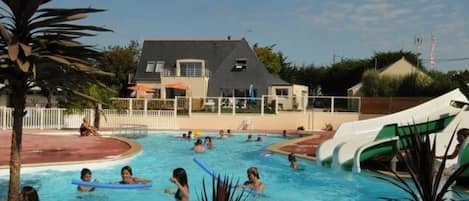 Opvarmet pool