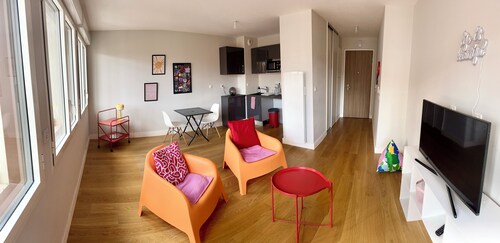 Au Cœur de Toulouse Appartement Coloré Dans Résidence de Standing