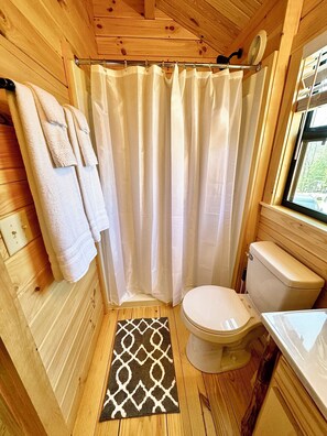 Dusche, Handtücher