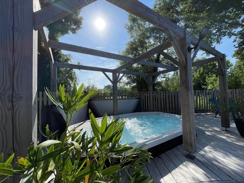 Chalet 4 étoiles - Piscine  - eehefg