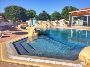 Indoor pool, a heated pool