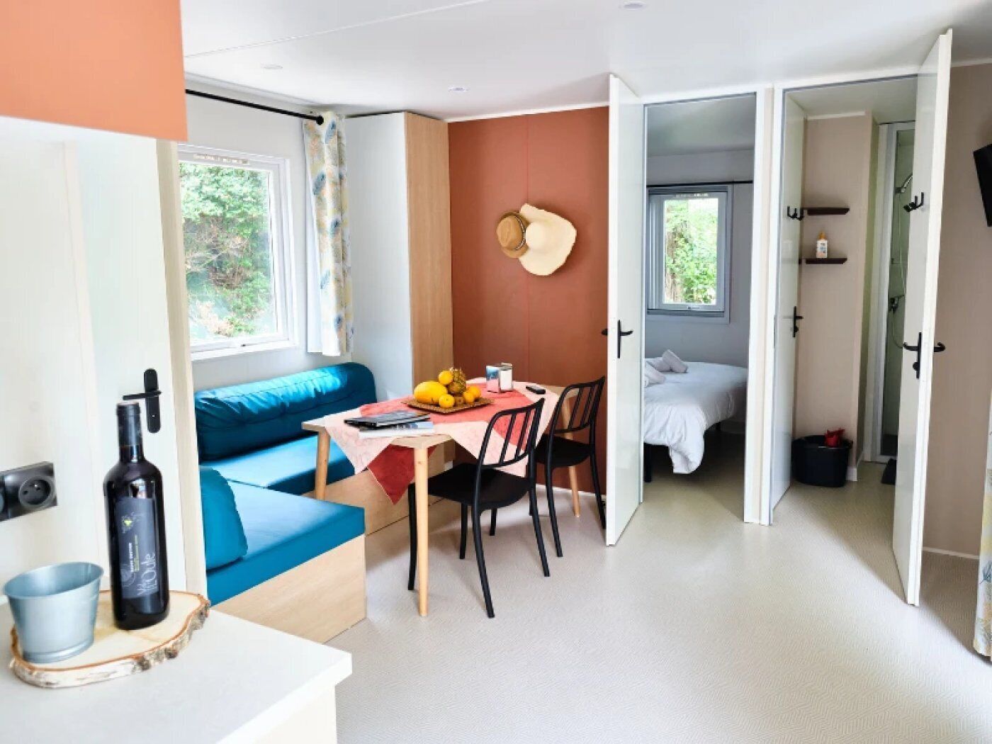 Zecamping 4* Piscine Chiens Acceptés Locatif Clim 22m2 4 Pers - Eygalières