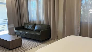 Minibar, in-room safe, desk, laptop workspace