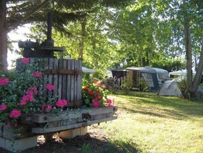 Overnatningsstedets område