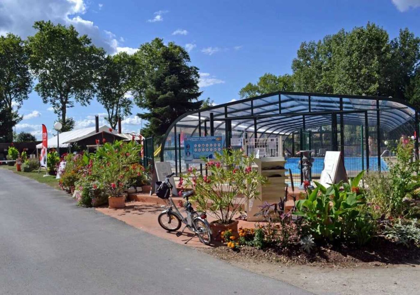 Piscine couverte, piscine chauffée