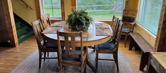 Quaint lodge wonderful for retreats, reunions, weddings, and relaxation!