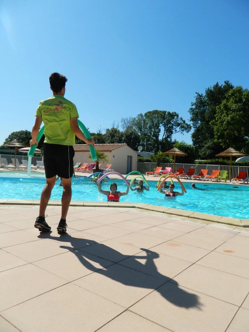 Indoor pool, a heated pool